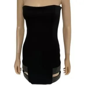 Unsigned Mini Dress Black Never worn - Front View