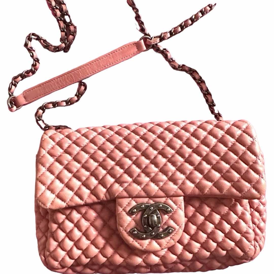 Chanel Microquilted Leather CC Flap Bag