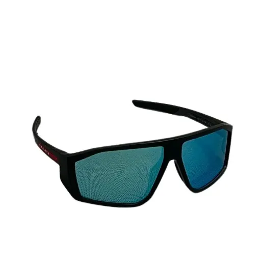 Prada Linea Rossa Sunglasses Grey Acetate Plastic Never worn, with tag - Front View