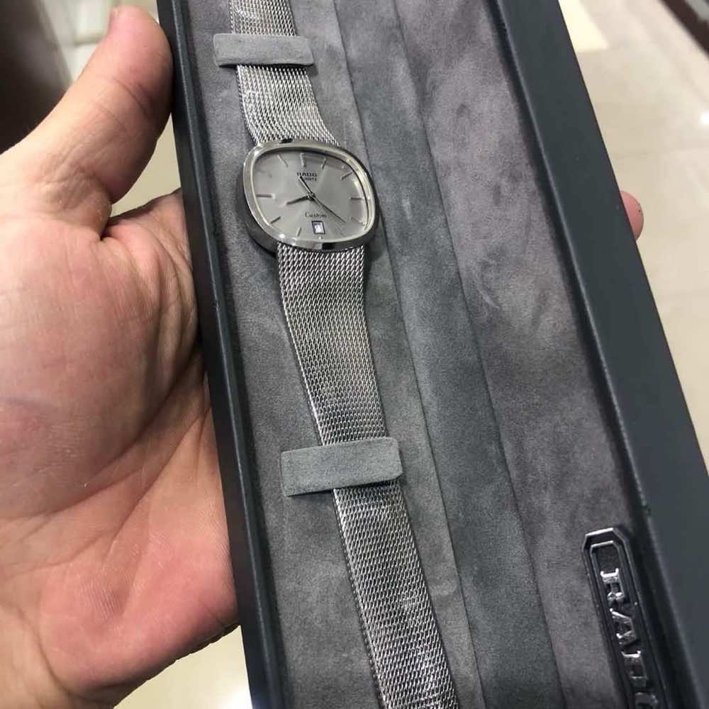 Rado Vintage Watch Silver Very good - Inside View