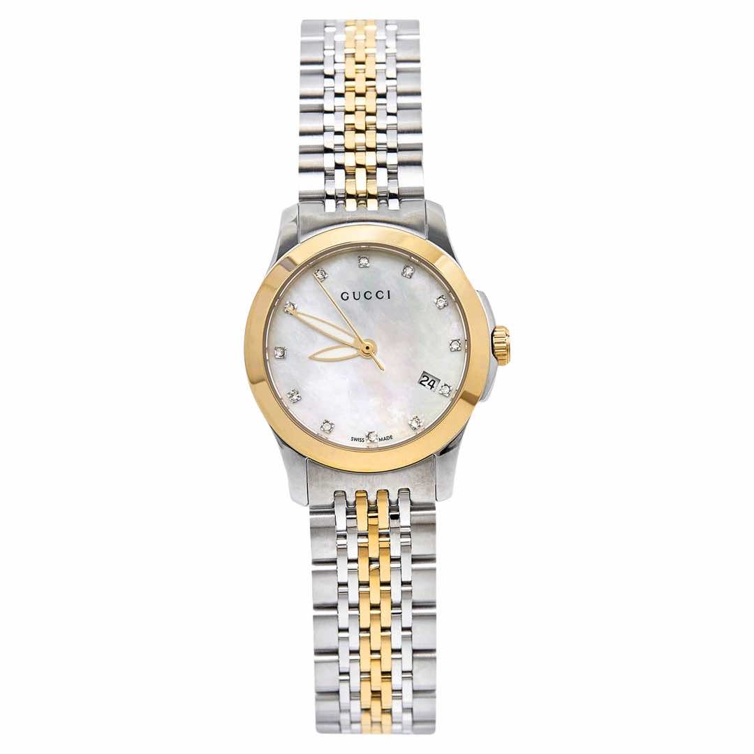 Gucci G-Timeless YA126513 Silver Never worn, with tag - Front View