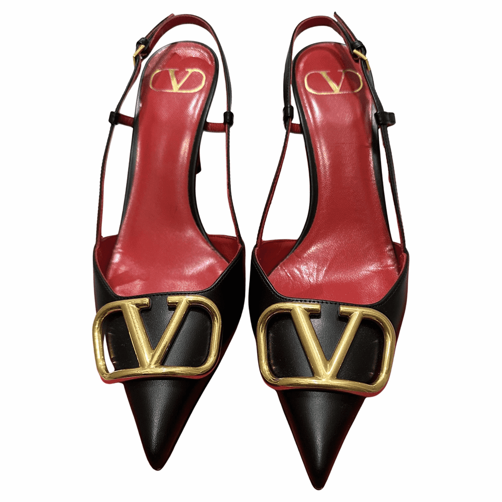 Valentino Garavani VLogo Slingback Pumps