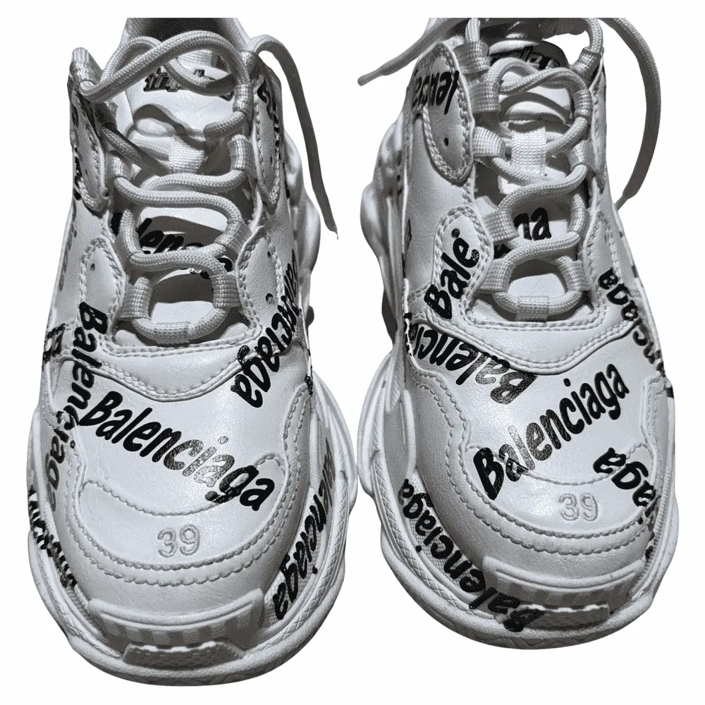 Balenciaga Triple S White Very good - Front View