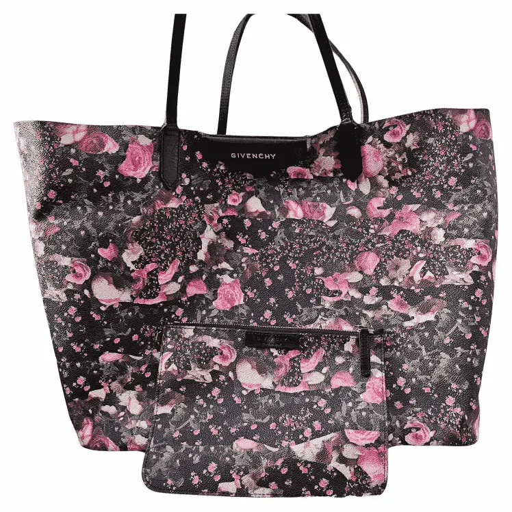 Givenchy Antigona Tote MultiColor Canvas Gold Good - Front View