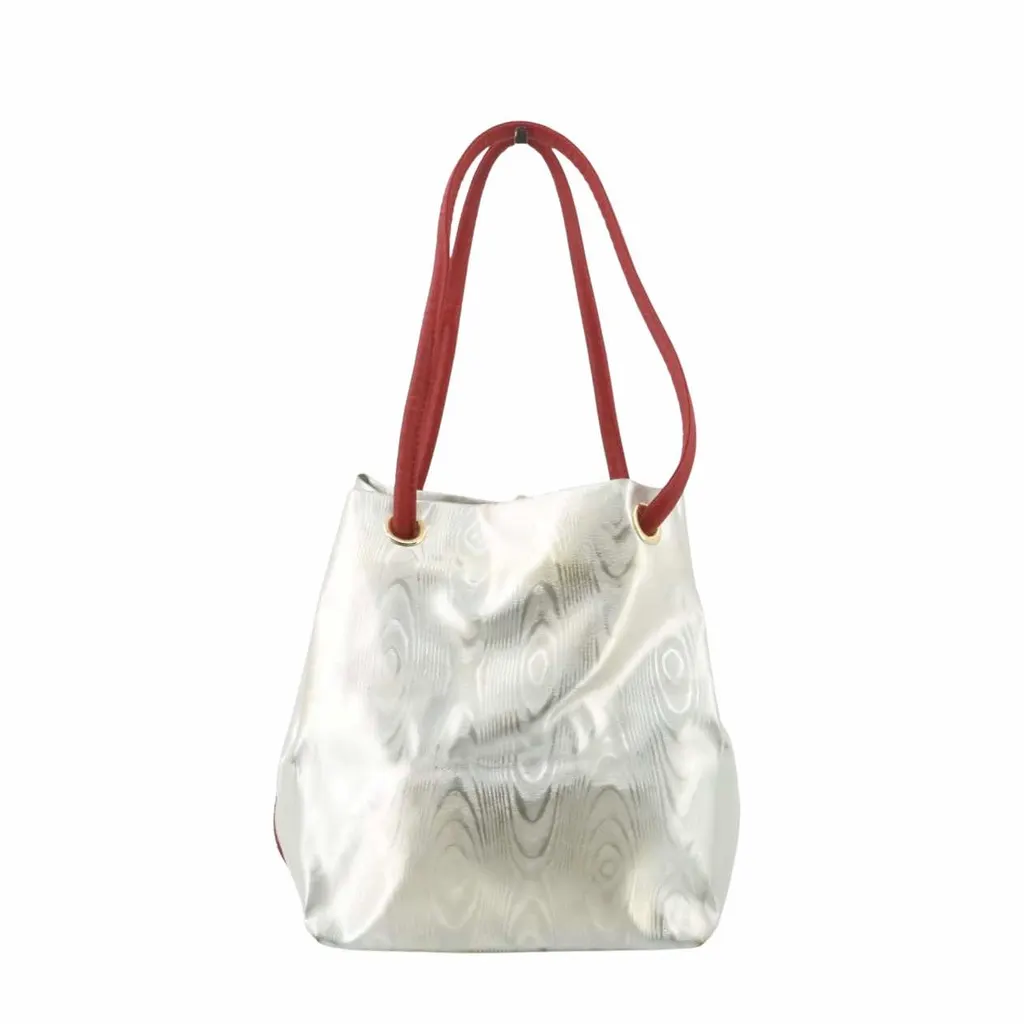 Loewe Anagram Tote Silver Very good - Back View