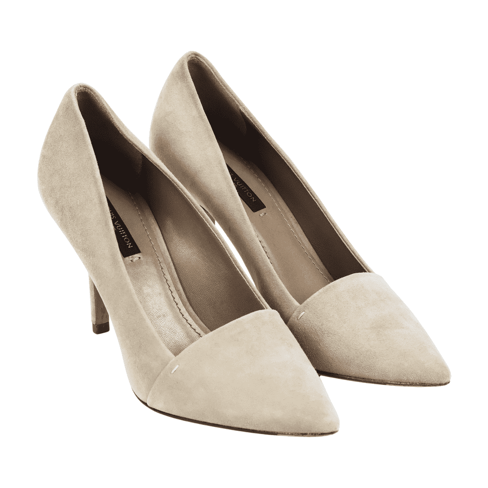 Louis Vuitton Velvet Heels