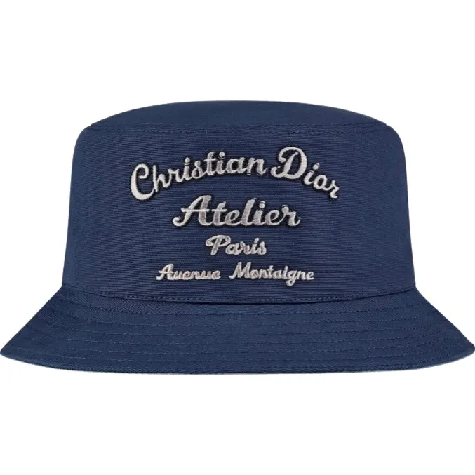 Dior Bob Blue Cotton Never worn, with tag - Front View