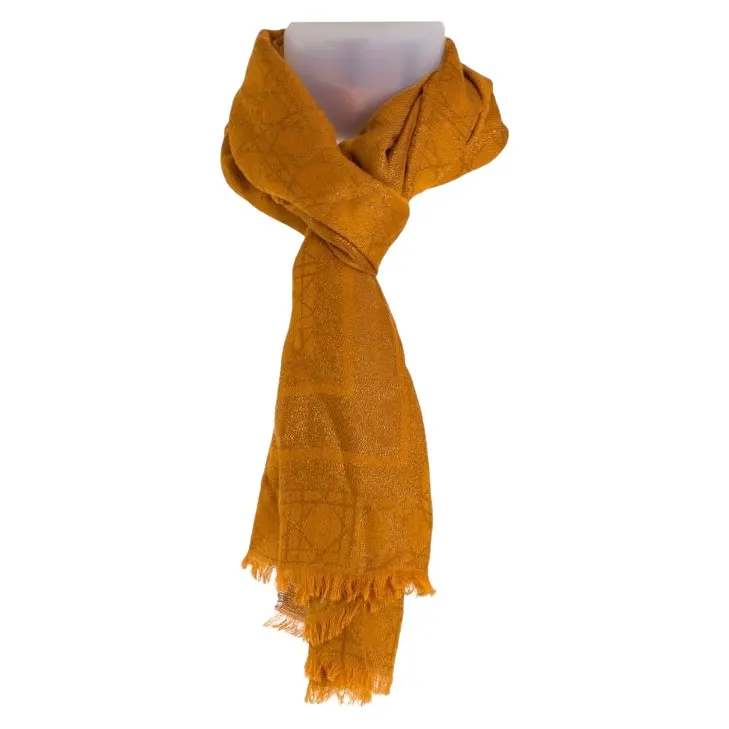 Dior Cannage Orange Wool Never worn, with tag - Front View