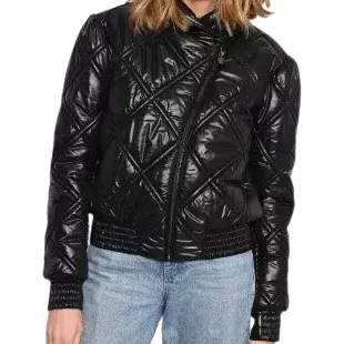 Chanel Down jacket Black Very good - Front View
