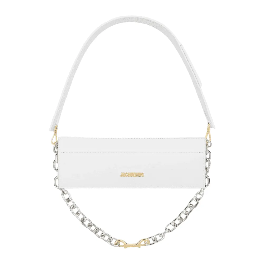 Jacquemus Le ciu ciu White Leather Never worn, with tag - Front View