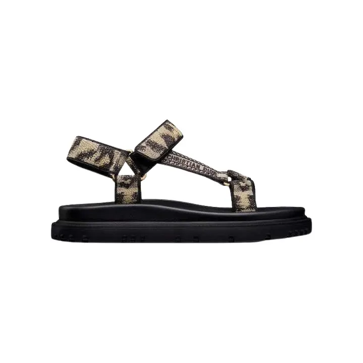 Dior D-Wave Black Canvas Never worn - Front View