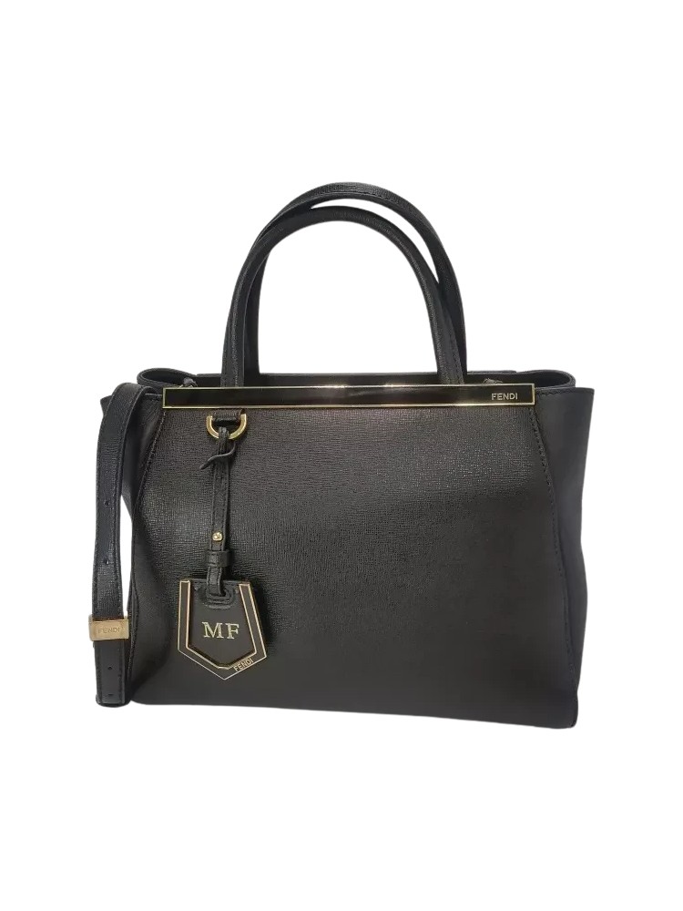 Fendi Leather Small 2Jours Tote