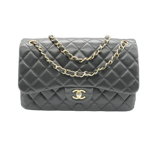 Chanel Classic Double Flap 30 Jumbo Lambskin Black