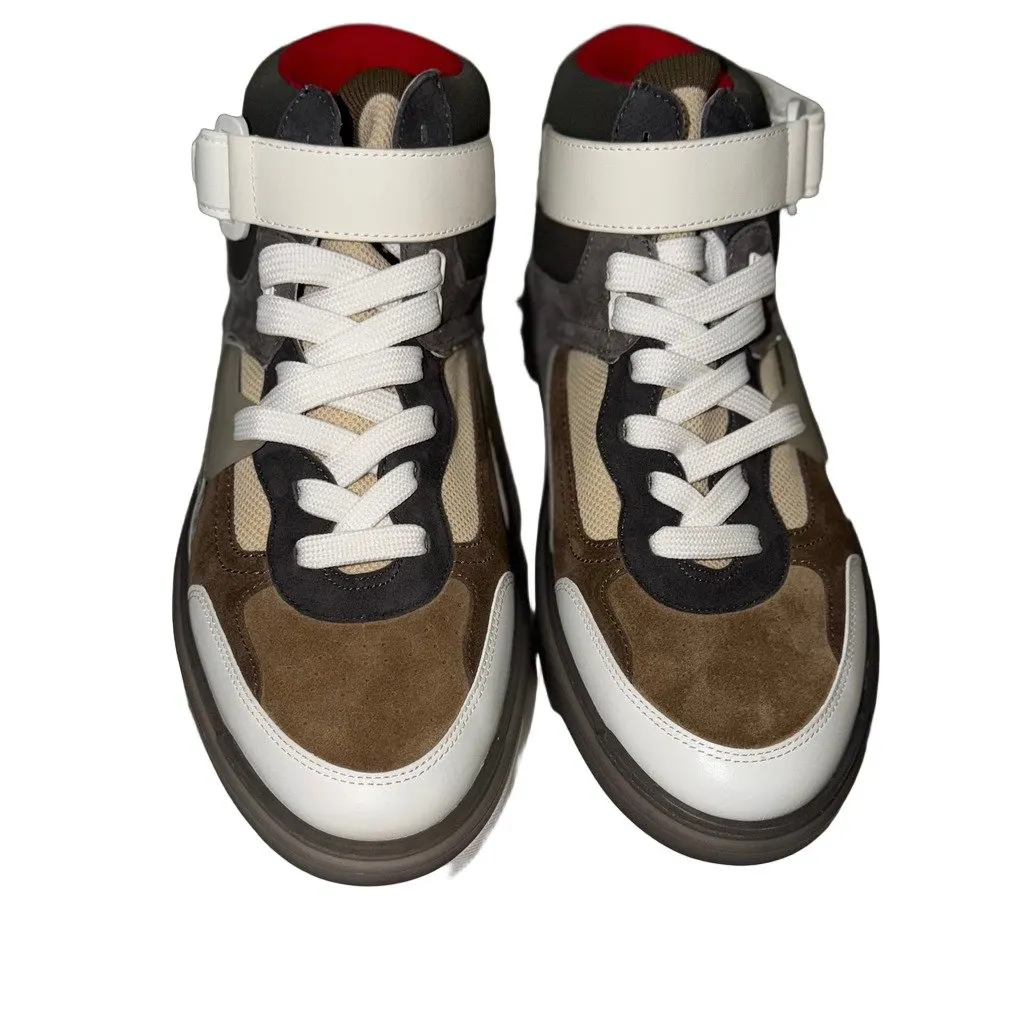 Christian Louboutin ASTROLOUBI MID FLAT Grey Never worn - Front View