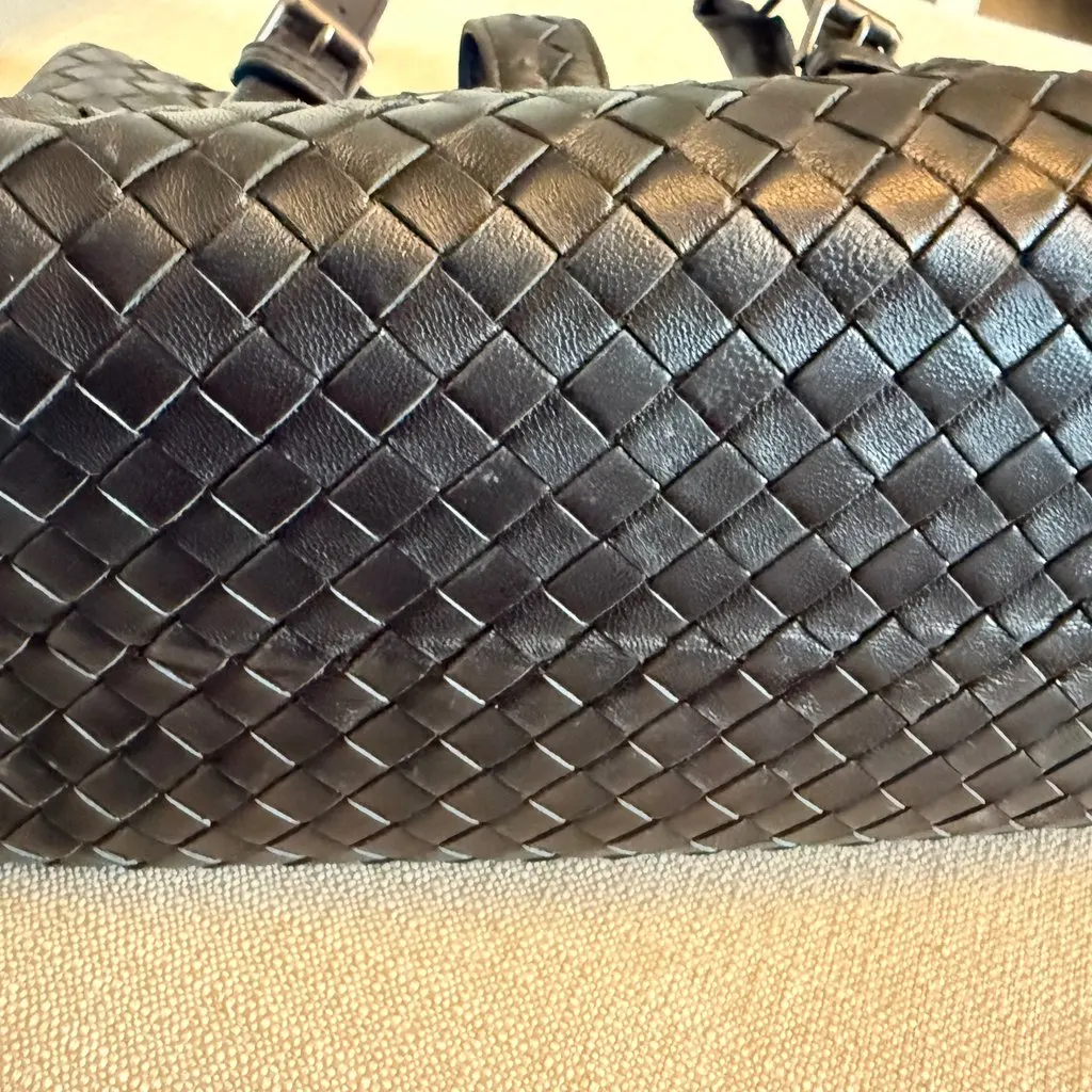 Bottega Veneta Handbag Black Leather Very good - Inside View