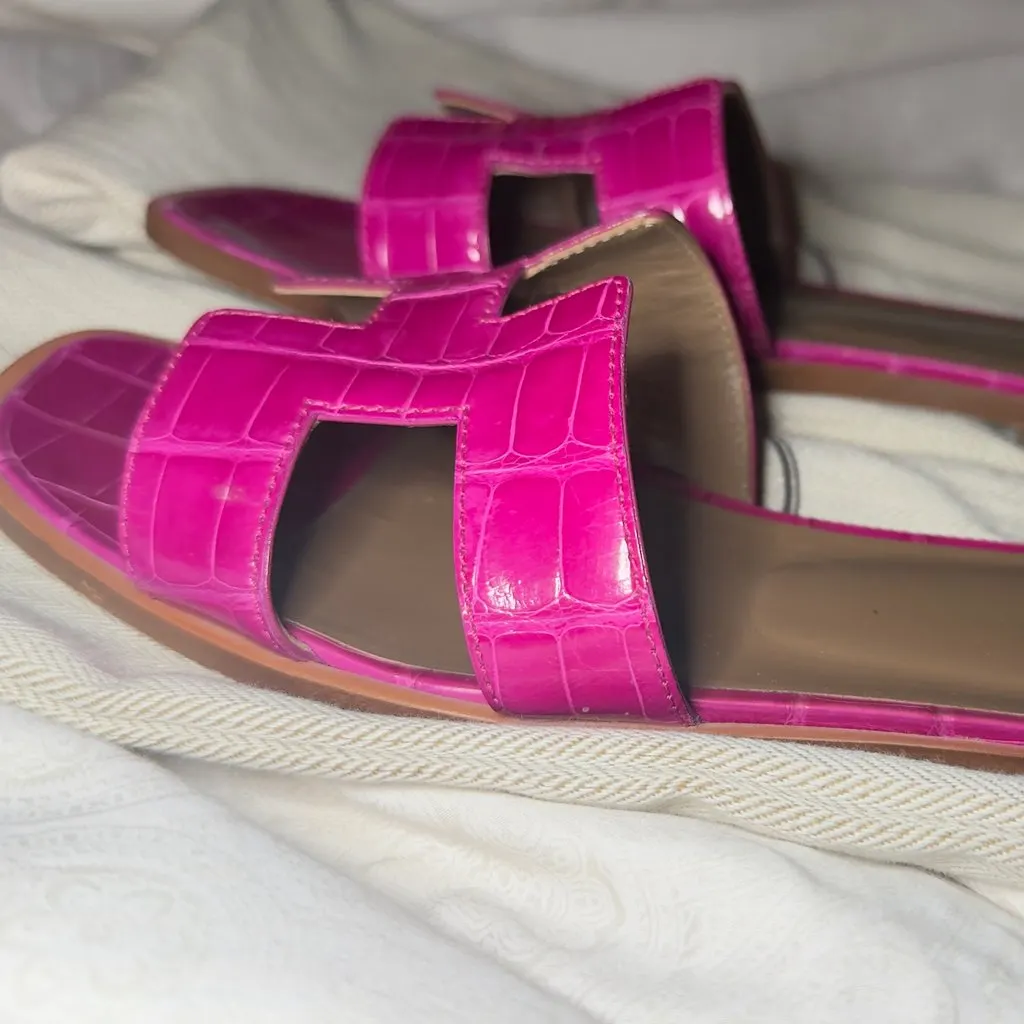Hermès Oran Pink Very good - Back View