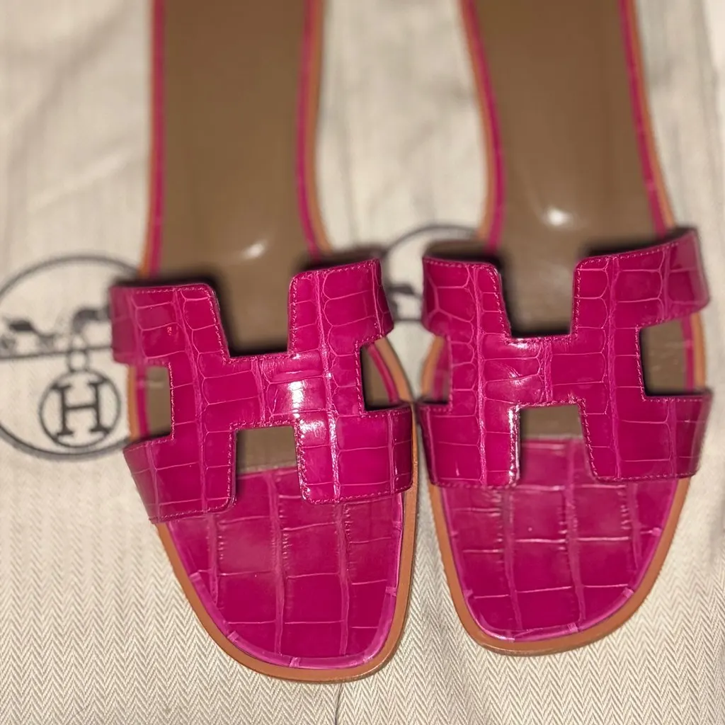 Hermès Oran Pink Very good - Inside View