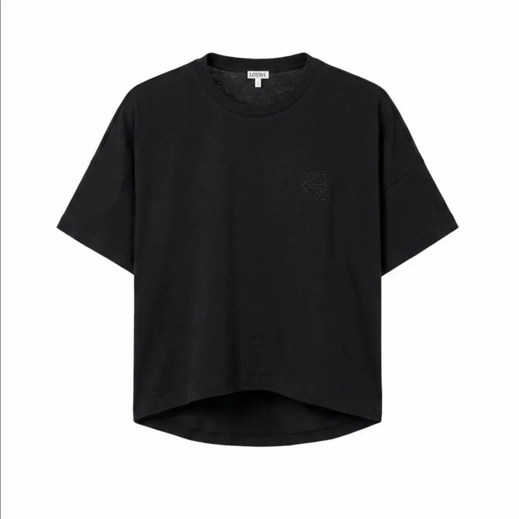 Loewe Loewe T-shirt Oversize Black Cotton Never worn, with tag - Front View