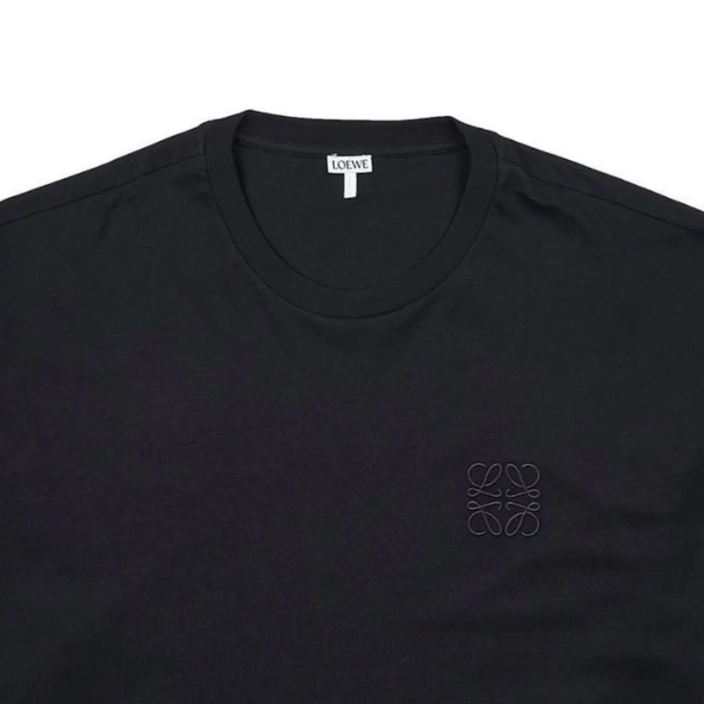Loewe Loewe T-shirt Oversize Black Cotton Never worn, with tag - Inside View