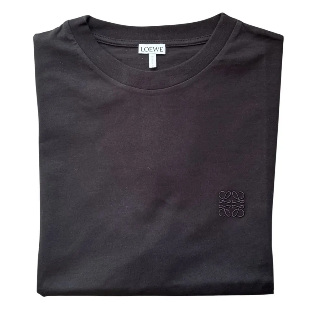 Loewe Loewe T-shirt Oversize Black Cotton Never worn, with tag - Box View