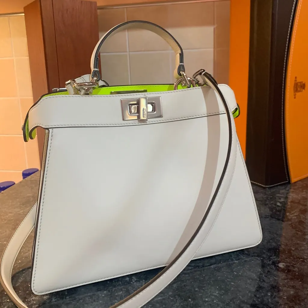 Fendi Fendi Peekaboo ISEE MultiColor Leather Never worn, with tag - Back View