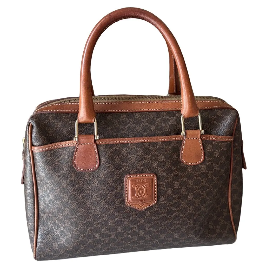 Celine Celine Macadam Boston Bag 30