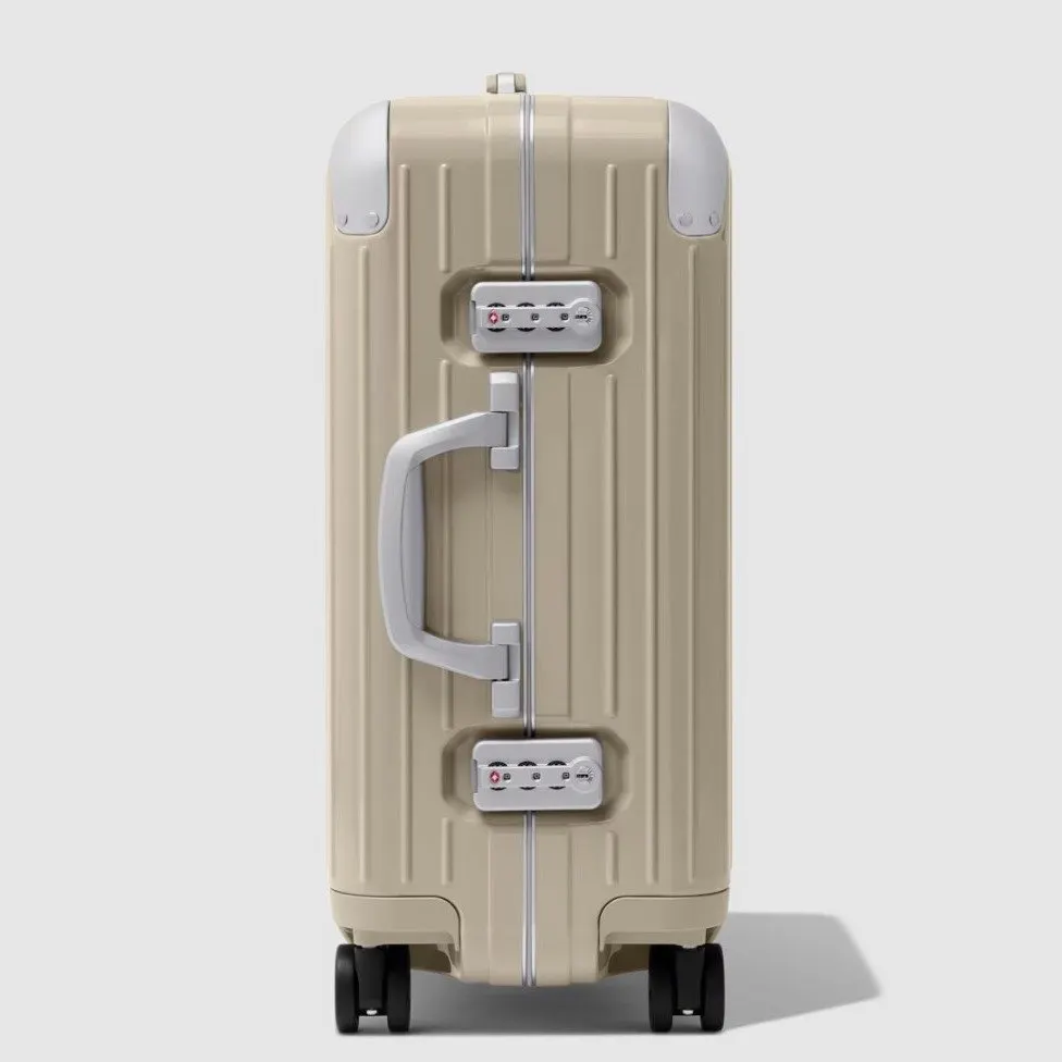 Rimowa Hybrid Cabin Suitcase Gloss Stone Beige Beige Never worn, with tag - Inside View