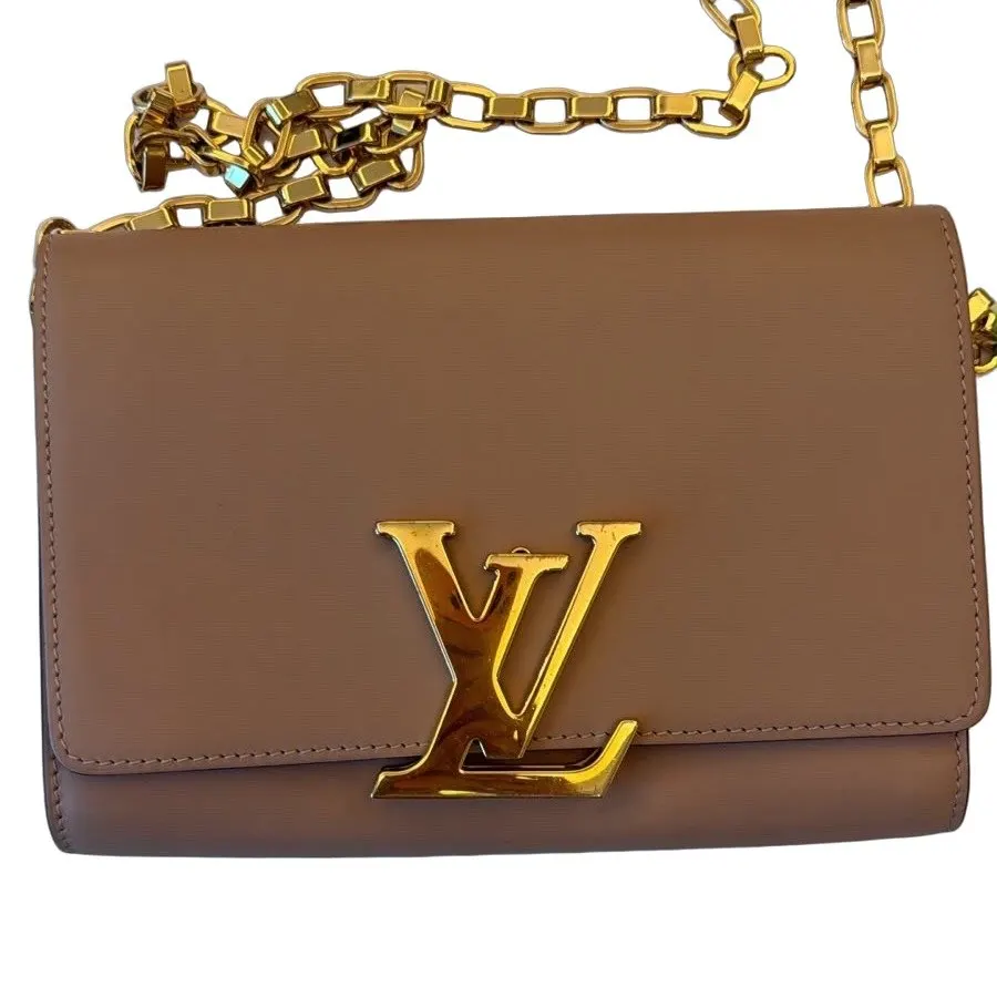 Louis Vuitton Hand bag Beige Good - Front View