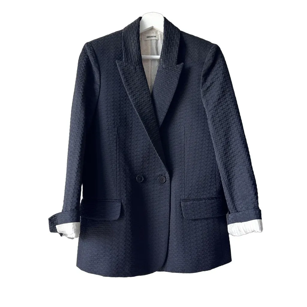 Zadig & Voltaire ZV monogrammed French جاكار