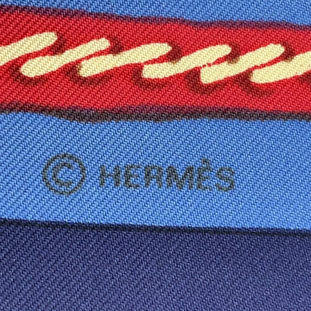 Hermès La Chasse en Afrique MultiColor Silk Very good - Inside View