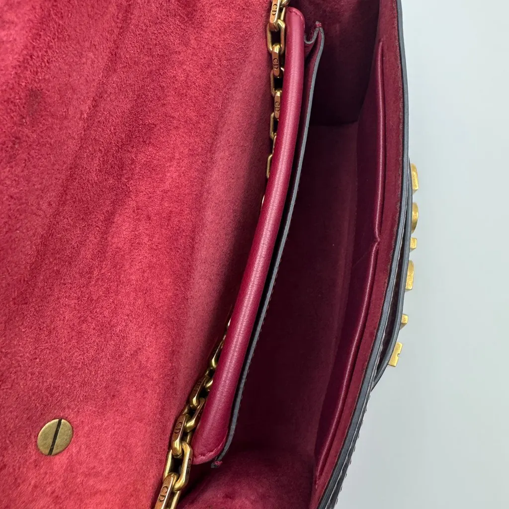Dior Dior brugundy Leather J'adior Burgundy Good - Model View