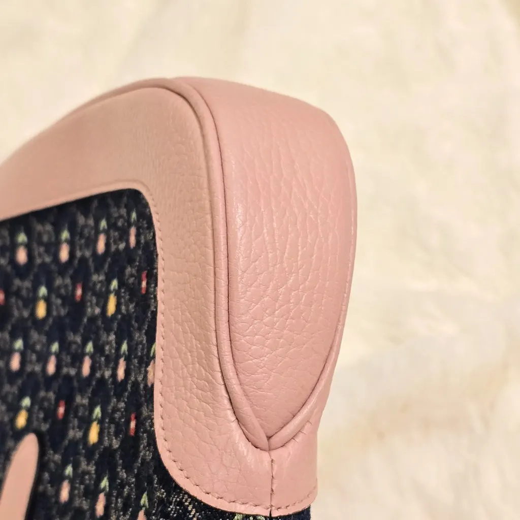 Gucci Jackie Pink Denim Never worn - Inside View