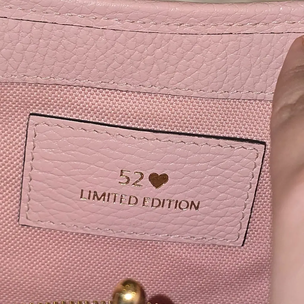 Gucci Jackie Pink Denim Never worn - Model View