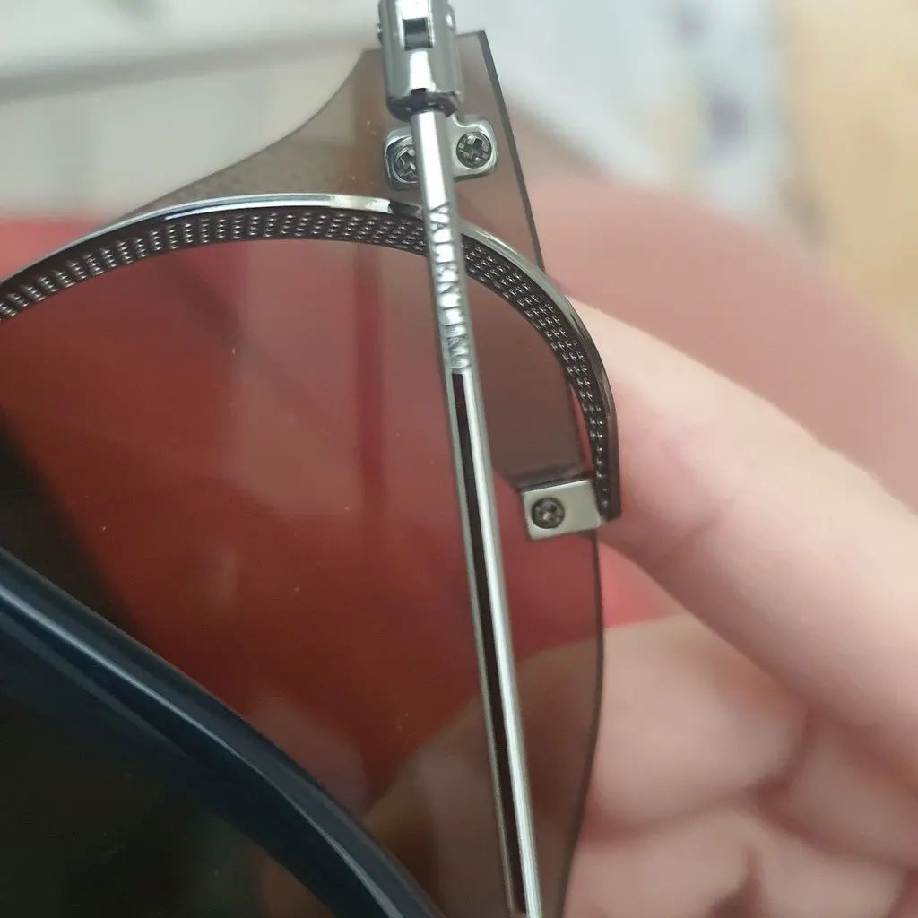 Valentino Sunglasses Metallic Never worn - Inside View