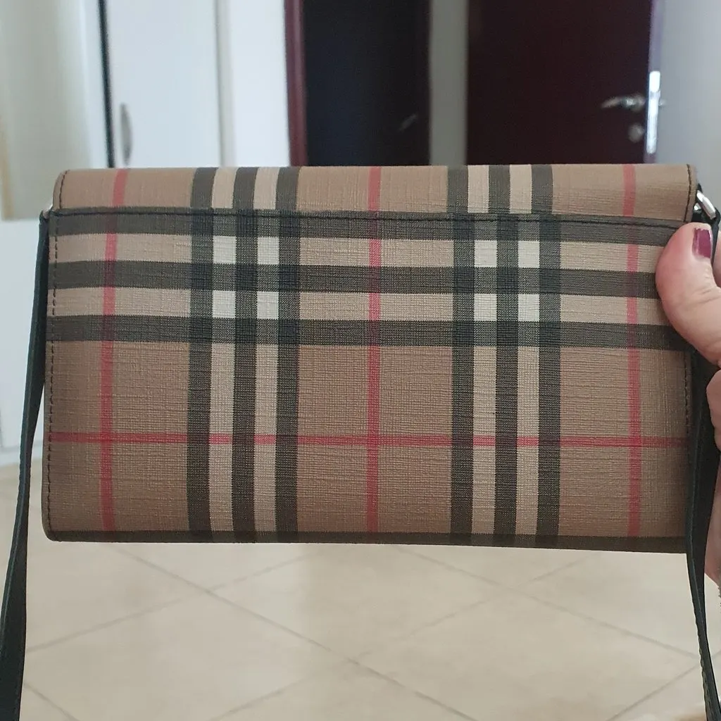 Burberry Vintage Leather Burberry Brown Very good - Back View