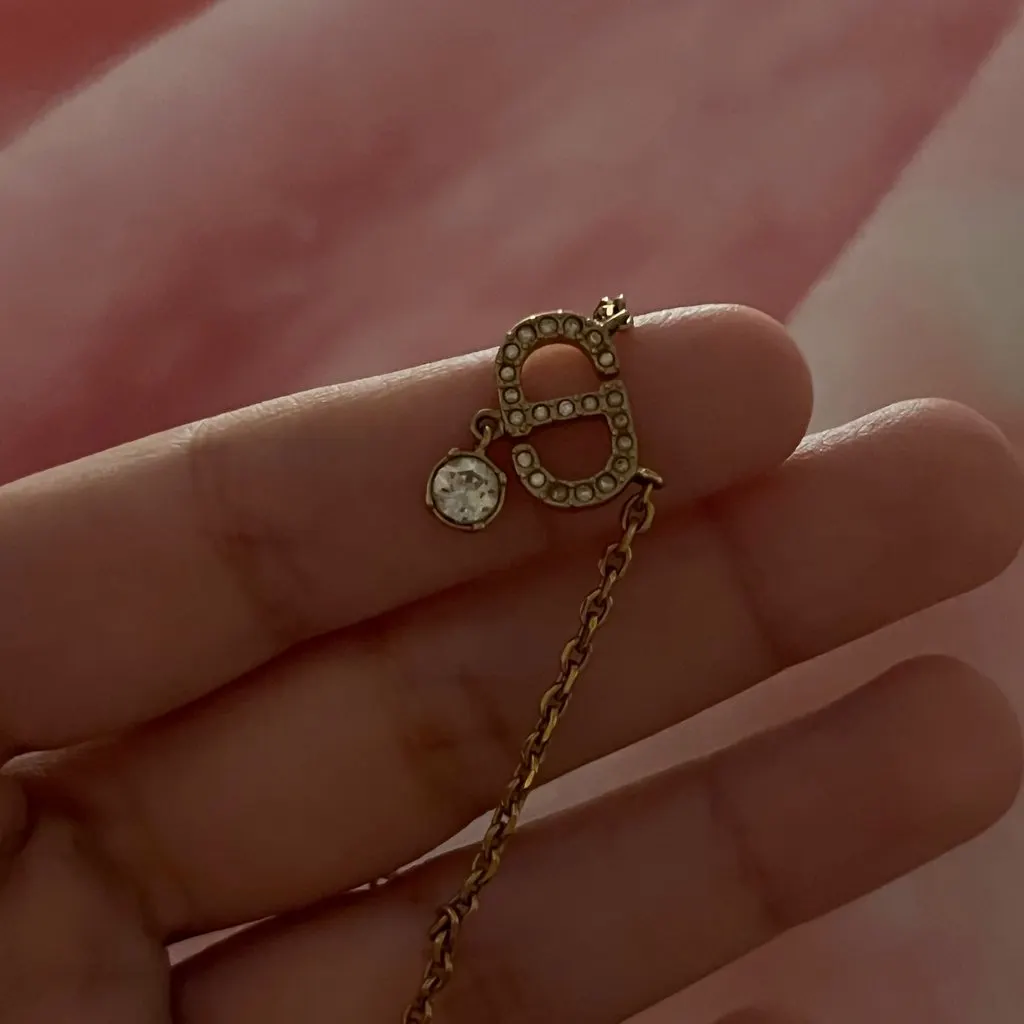 Dior Dior neckalace Ecru Good - Model View