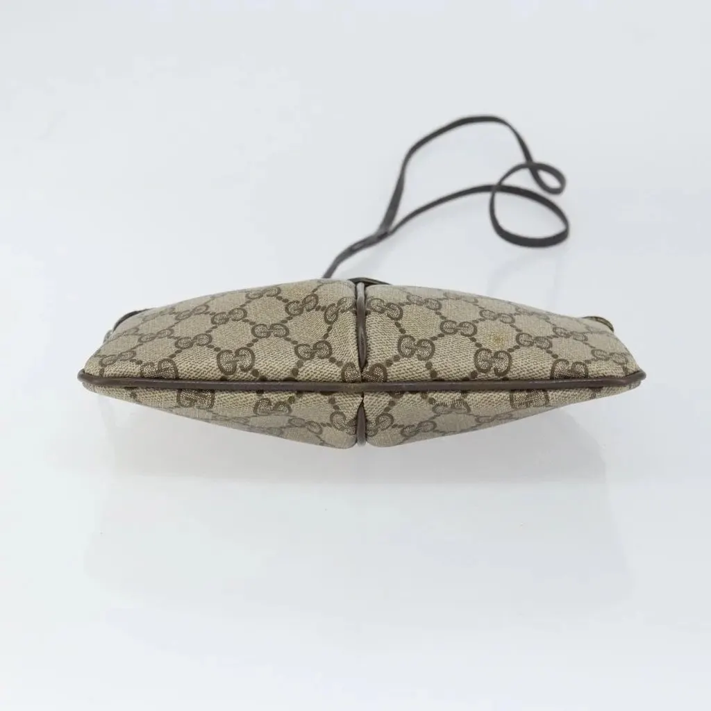 Gucci shoulder bag Beige Canvas Good - Inside View