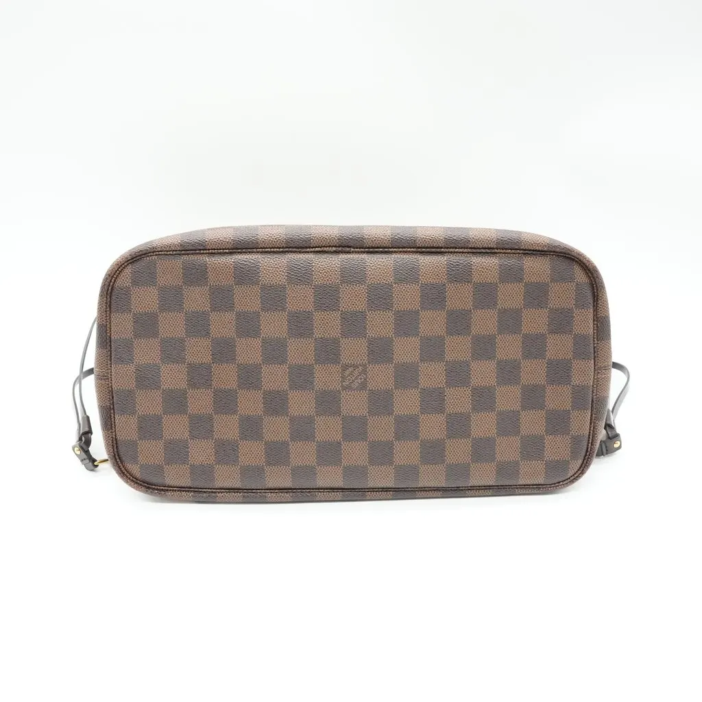 Louis Vuitton Neverfull MM Damier Ebene Brown Canvas Fair - Inside View