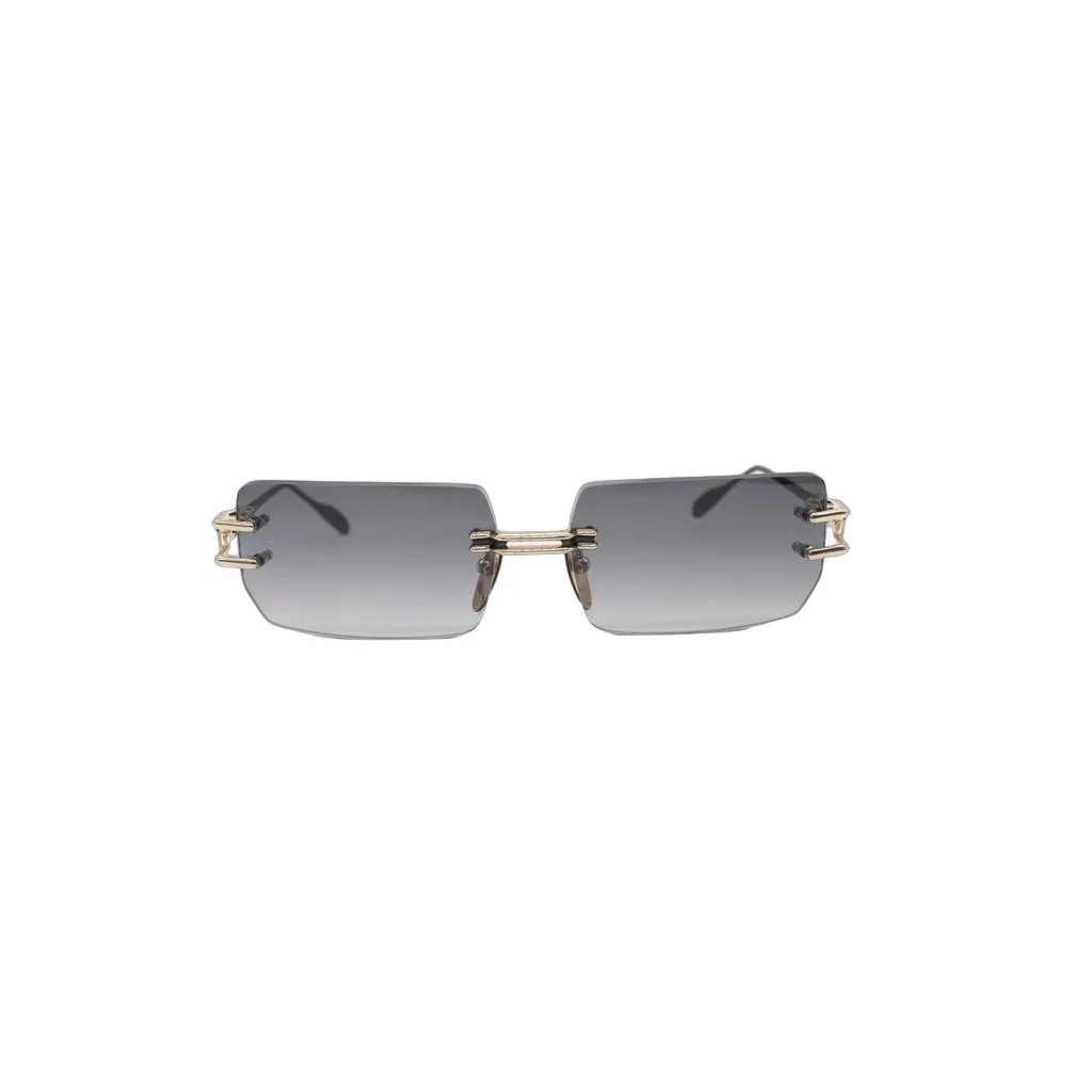 Chrome Hearts LORDIE Sunglasses Grey Good - Front View