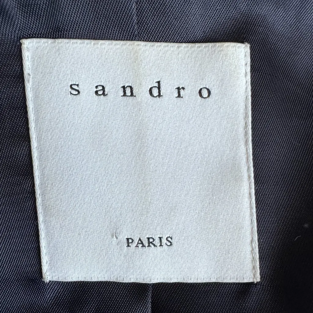 Maje Short blazer Blue Never worn - Inside View