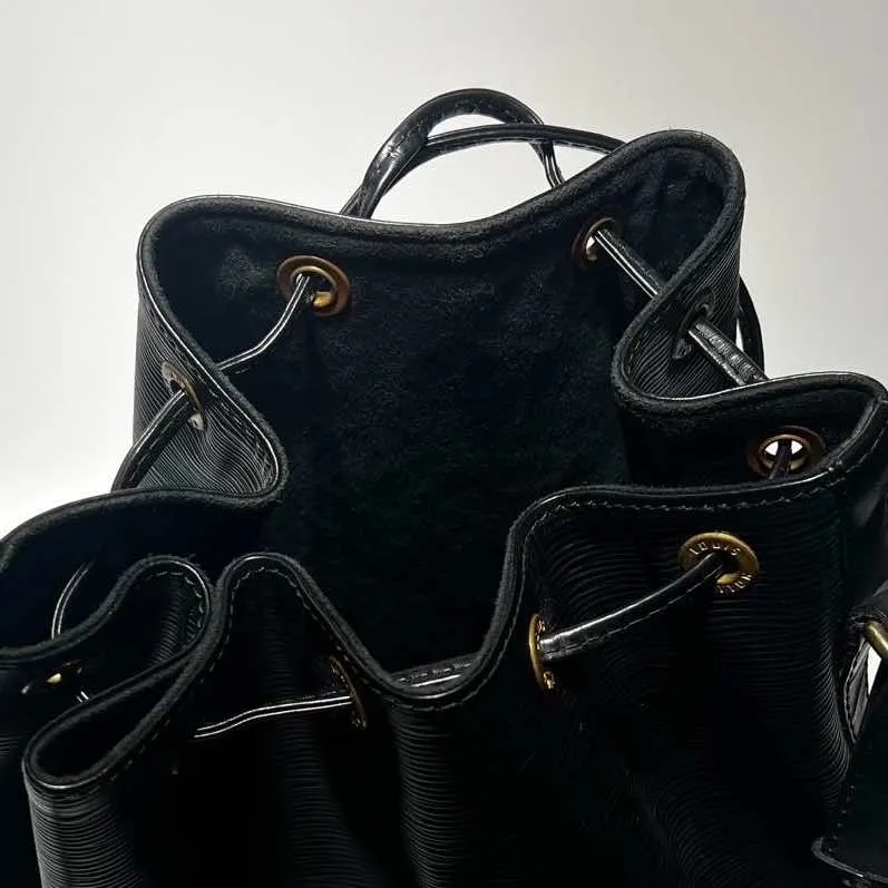 Louis Vuitton Noé GM Black Leather Metal Very good - Model View
