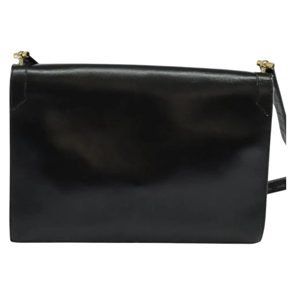 Dior shoulder bag Black Leather Good - Back View