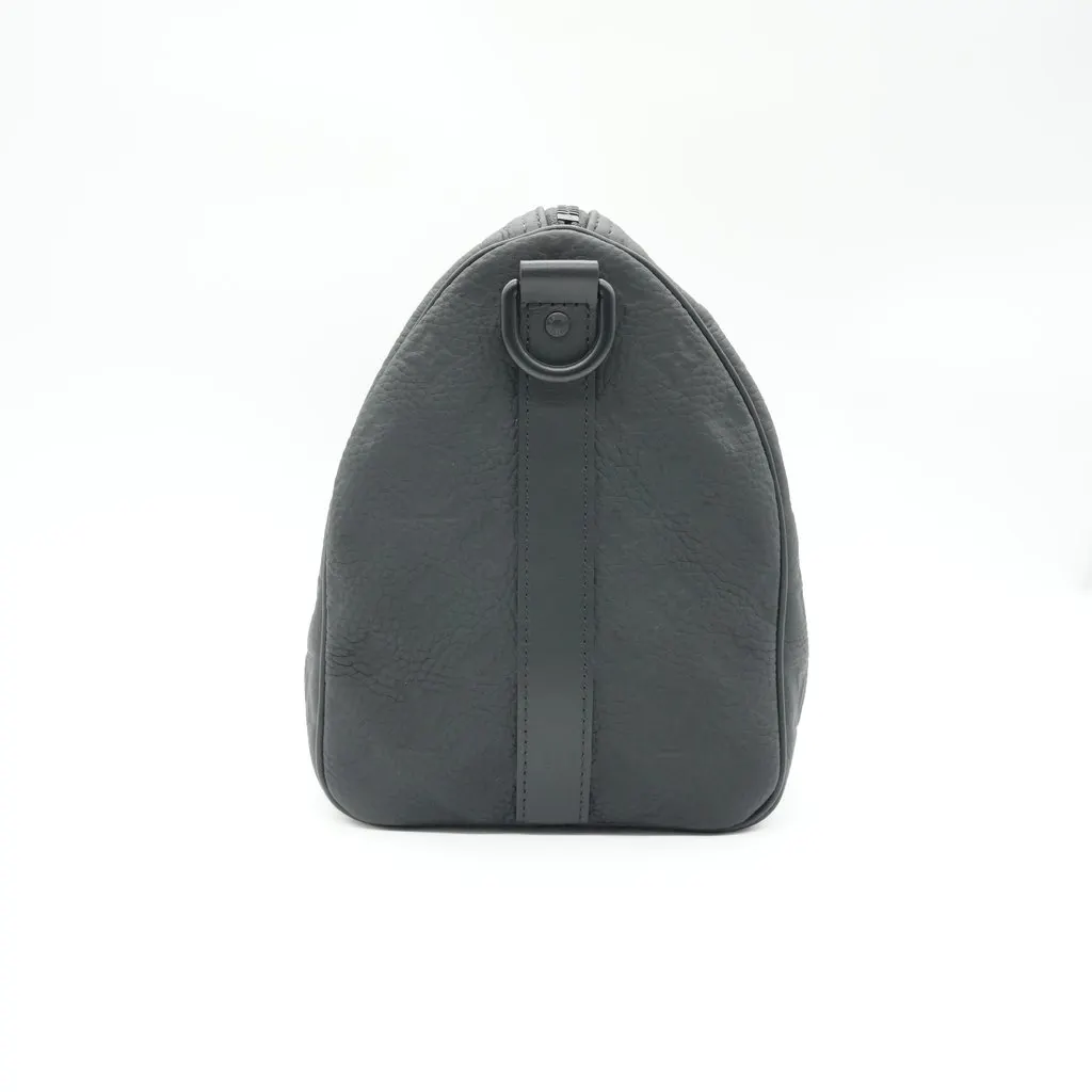 Louis Vuitton Keepall Bandouliere 35 Monogram Black Leather Very good - Box View