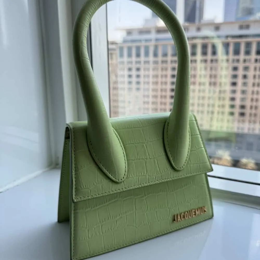 Jacquemus Le Chiquito Green Leather Very good - Back View