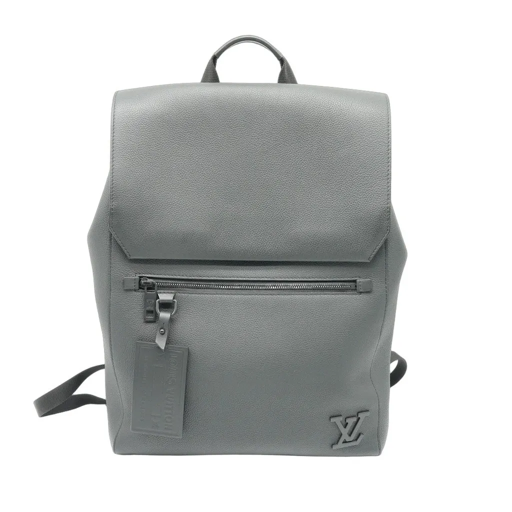Louis Vuitton Fastline Backpack Waxy Calfskin Black