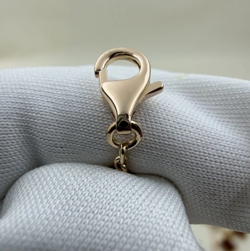 Van Cleef & Arpels Rare 2011 Holiday Limited Edition Alhambra Necklace Red Rose Gold Very good - Box View