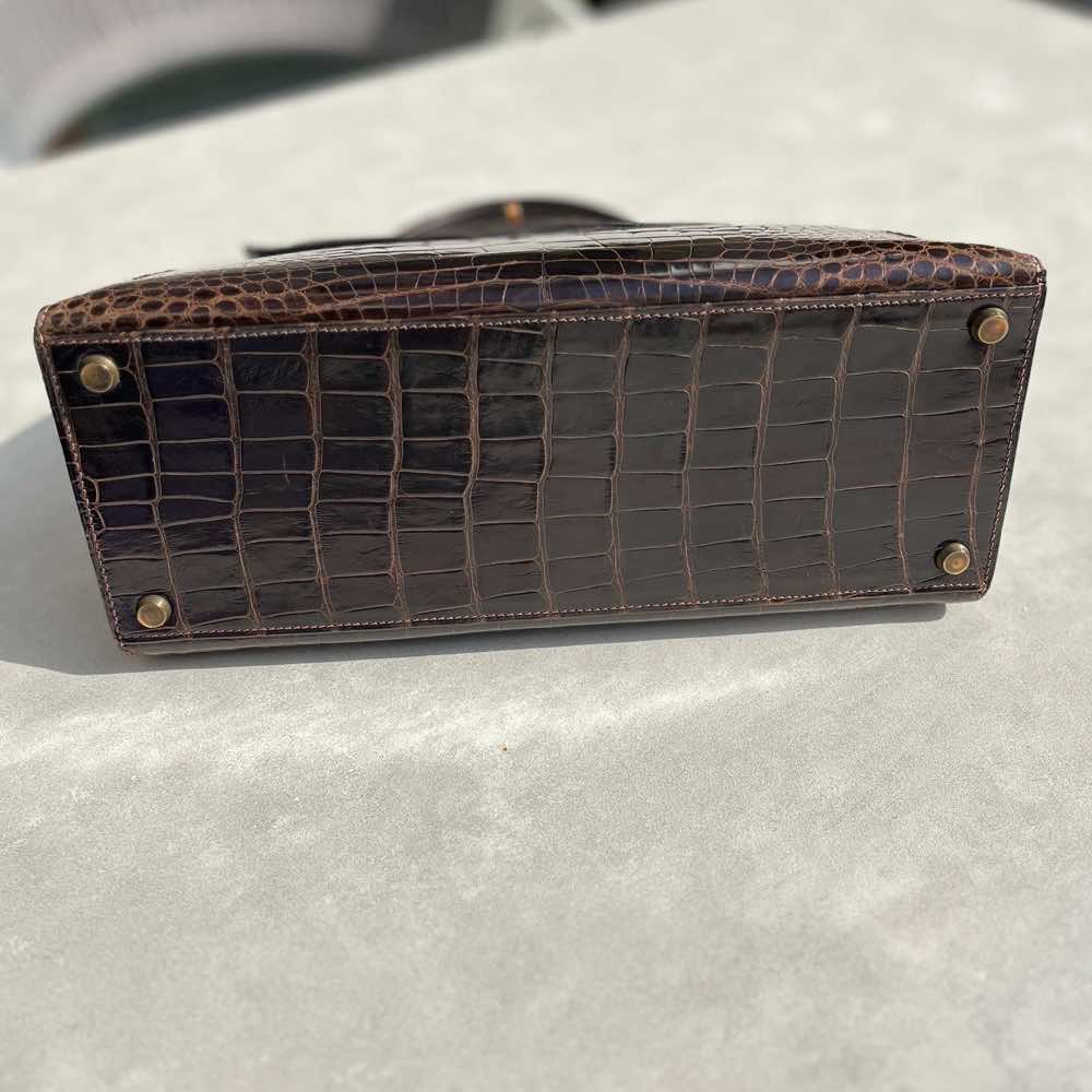 Hermès Vintage Kelly 35 - Crocodile - Image 6