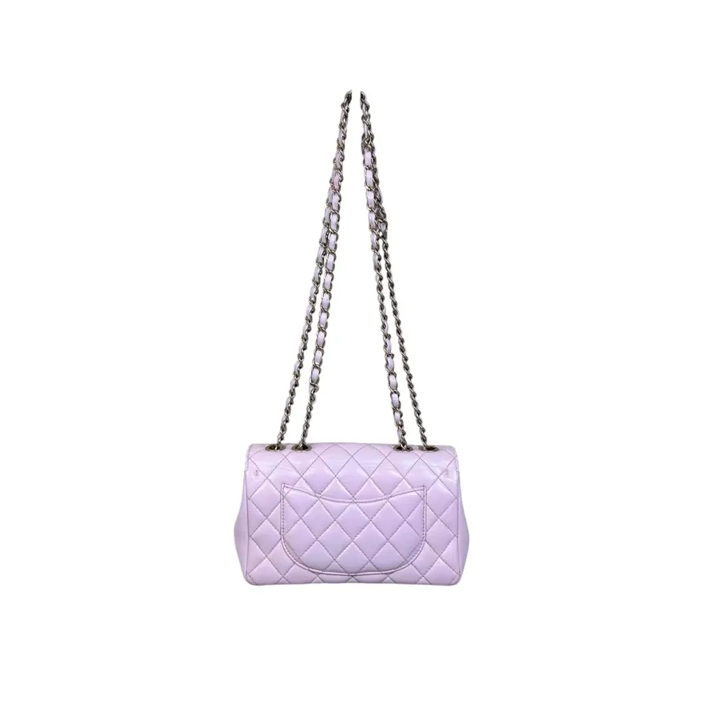 Chanel Timeless/Classique Pink Leather Good - Model View