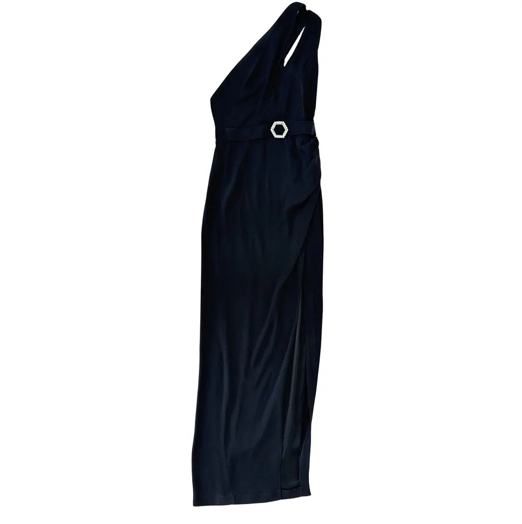 Philipp Plein Philipp Plein Long Dress Demetra Elegant Black Viscose Very good - Front View