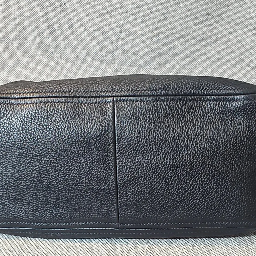 Prada Vitello Phenix Bauletto Bag Black Leather Very good - Inside View